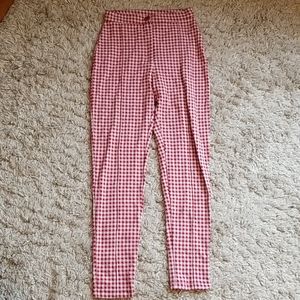 Checkered Pants